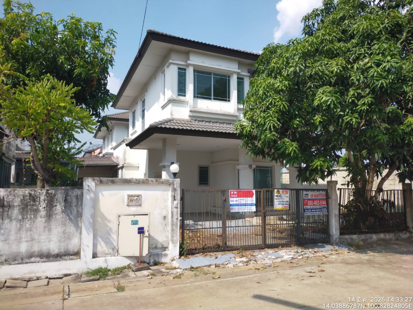 บ้านเดี่ยว 2 ชั้น หมู่บ้านธัญญาภิรมย์ คลอง 10