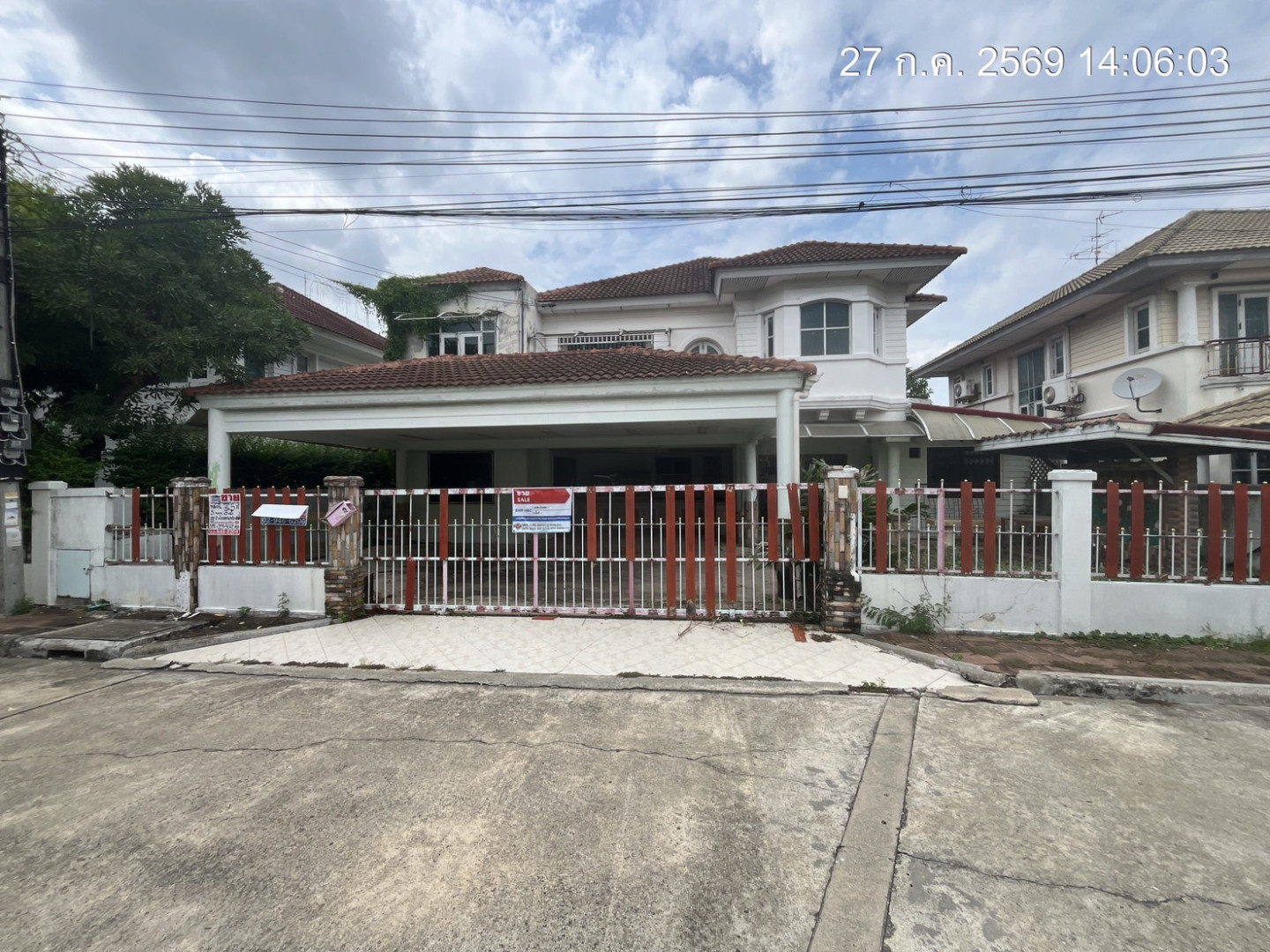 บ้านเดี่ยว 2 ชั้น หมู่บ้านชวนชื่น แจ้งวัฒนะ