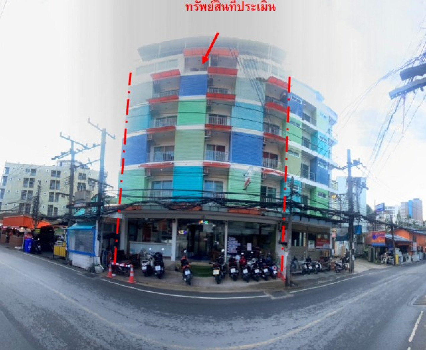 อพาทเมนต์ 5 ชั้น Patong Eyes Hotel