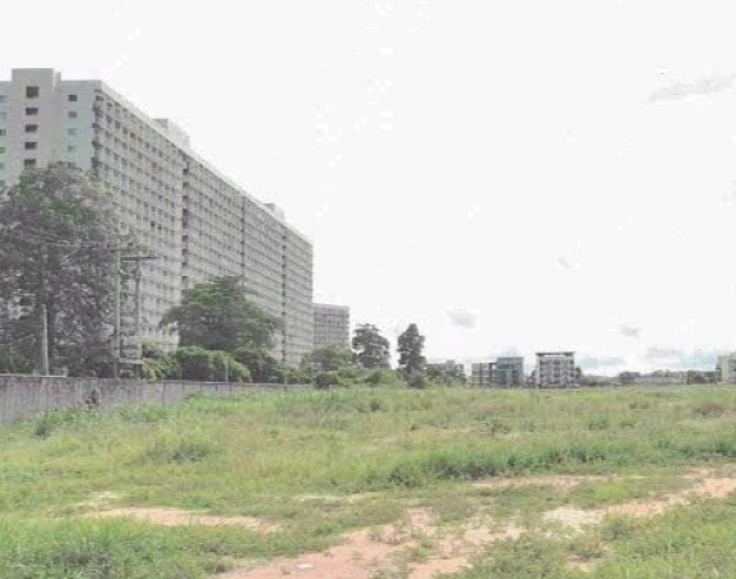 ที่ดินว่างเปล่า ติดถนนจอมเทียนสาย 1 และสาย 2