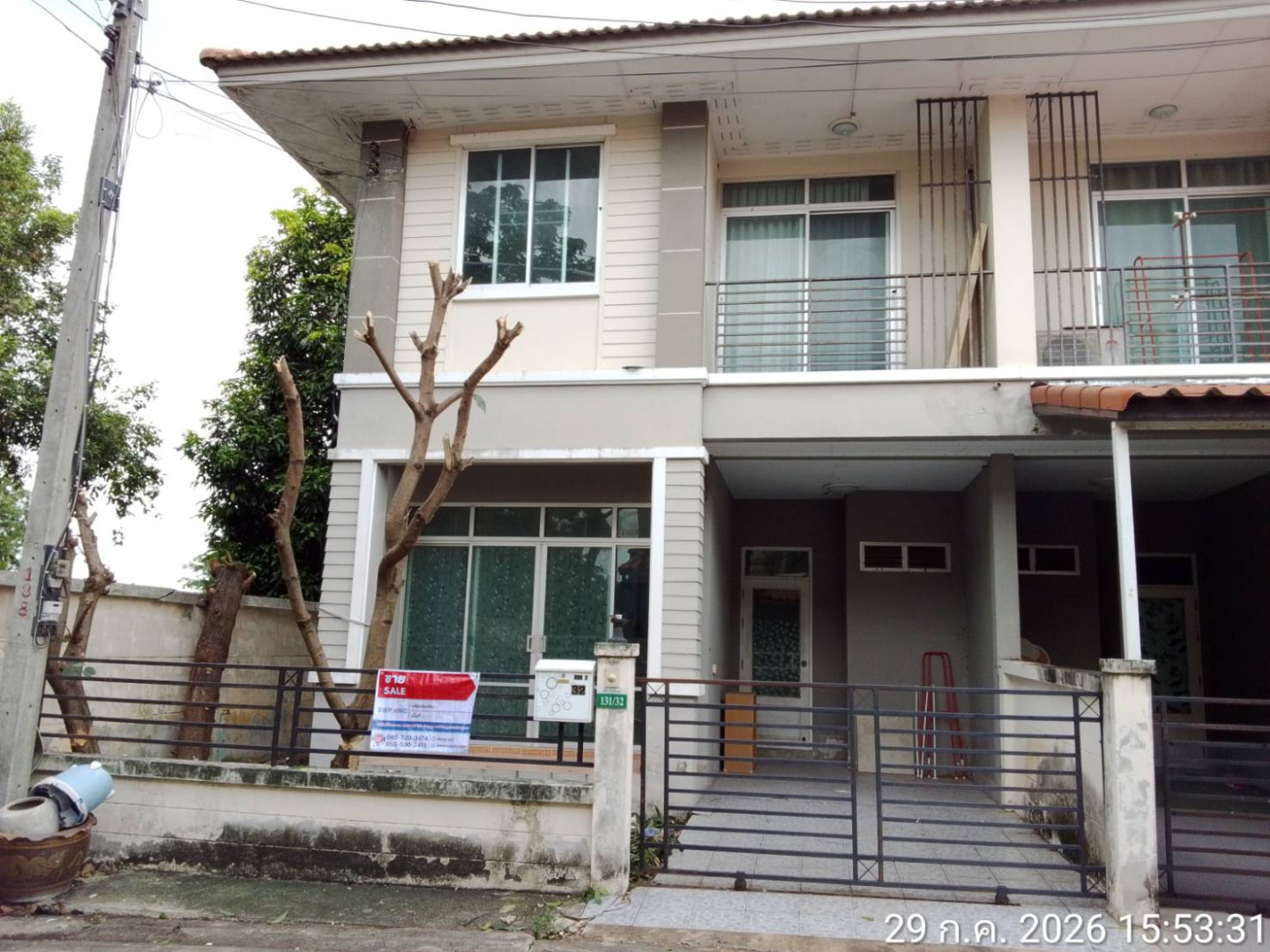 ทาวน์เฮ้าส์ 2 ชั้น หมู่บ้านรื่นฤดี 4
