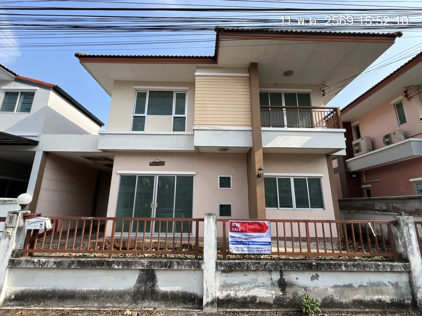 บ้านแฝด 2 ช้้น หมู่บ้านพนาสนธิ์ (ลำลูกกา คลอง 4)