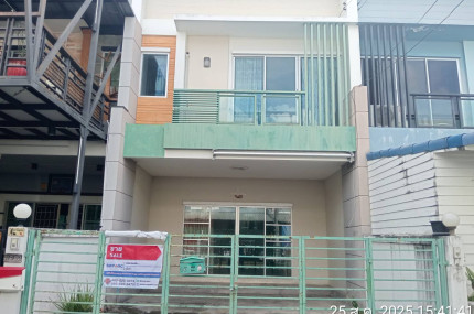 ทาวเฮ้าส์ 2 ชั้น หมู่บ้านเต็มสิริ อเวนิว คลองสามวา 310 ทับ 93