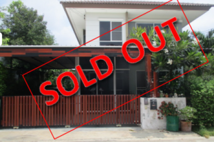 บ้านเดี่ยว 2 ชั้นโครงการเดอะทรัสต์วิลล์ วัชรพล หทัยราษฎร์